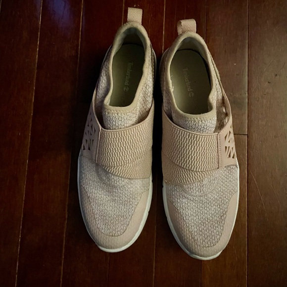 Timberland Light Pink Boltero Slip on Trainers - Picture 2 of 8